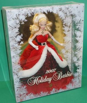 Mattel - Barbie - Holiday 2007 - Caucasian - кукла